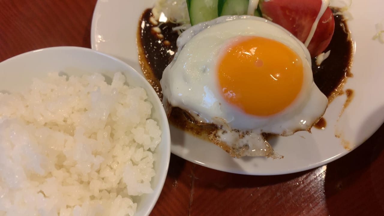 小古食堂ハンバーグ