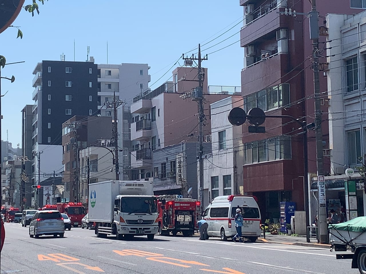 江東区 北砂四丁目で火災が発生し多数の消防車が駆けつけています 号外net 江東区