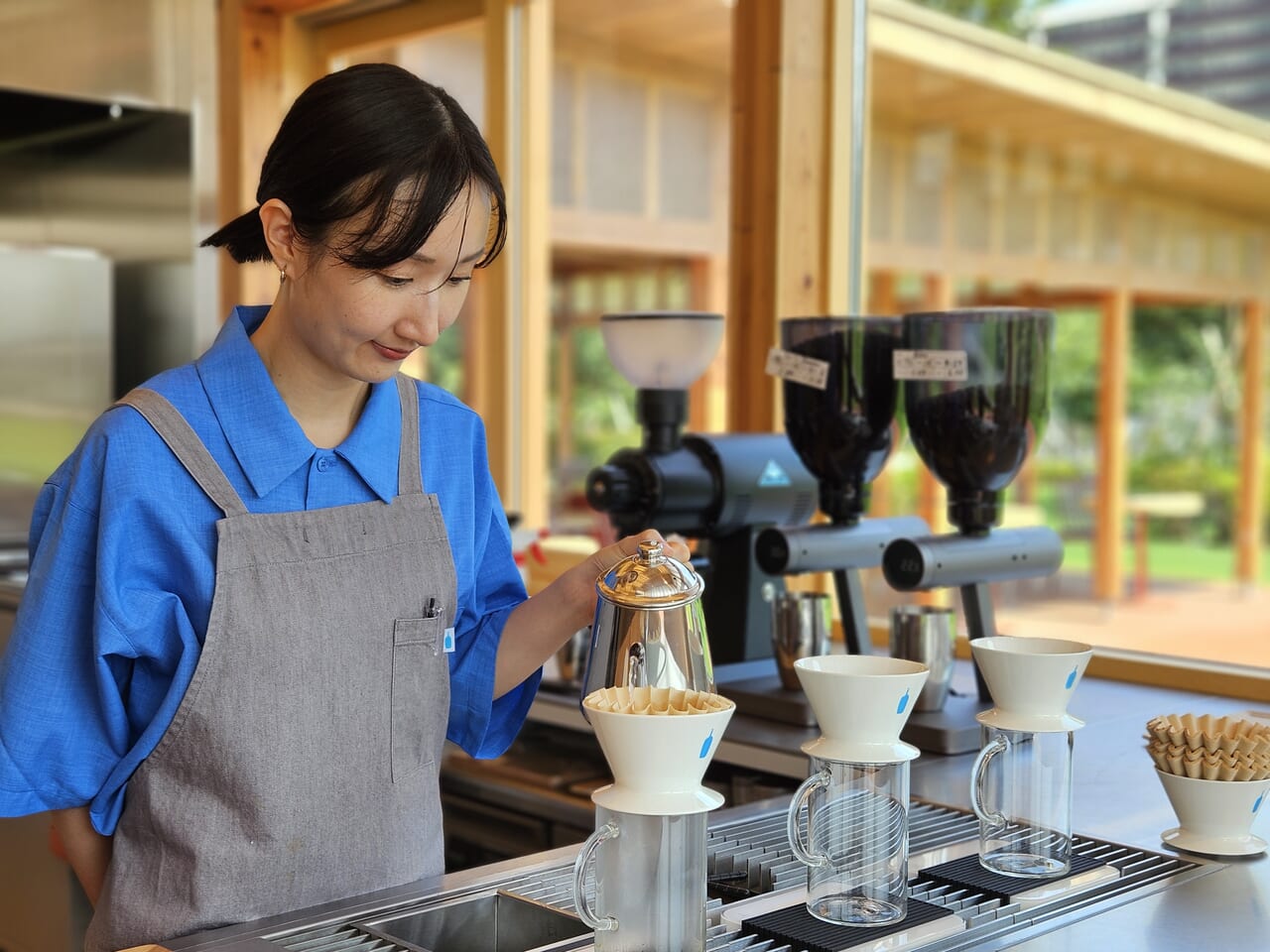 ブルーボトルコーヒー 豊洲パークカフェ　ドリップ