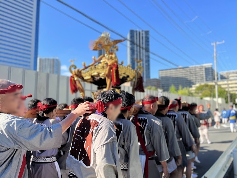 深川八幡祭り　豊洲睦