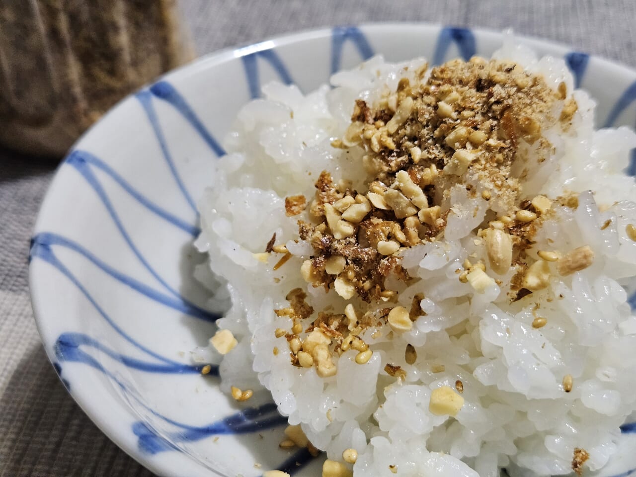 アコメヤ　ごま和え胡麻かけご飯