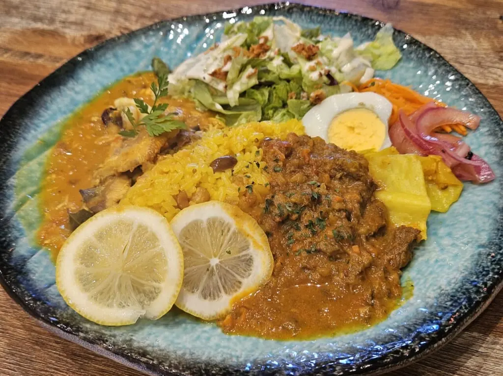 千客万来はちわん　ランチカレー