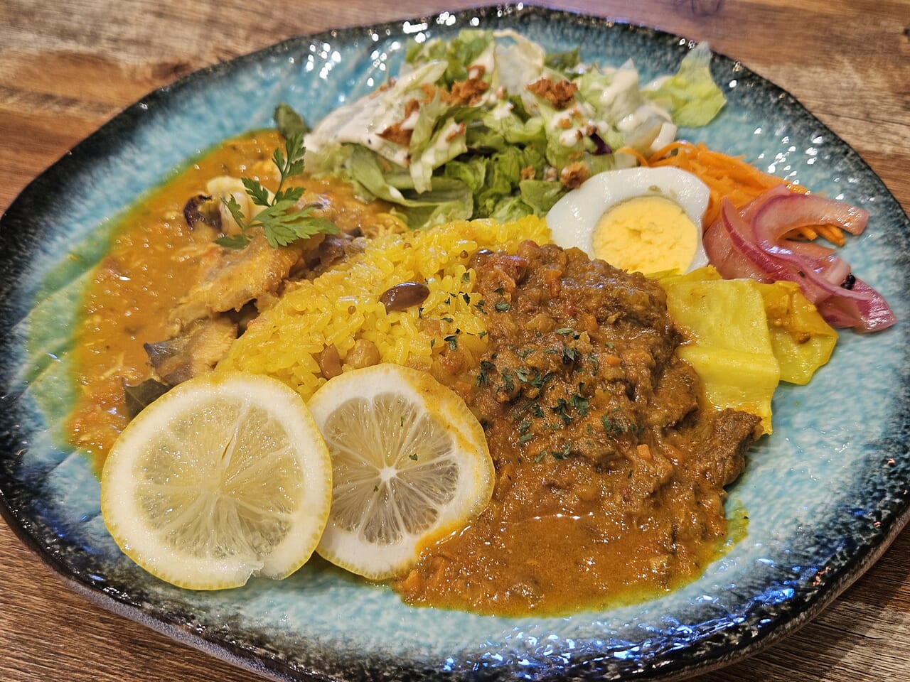 千客万来はちわん　ランチカレー