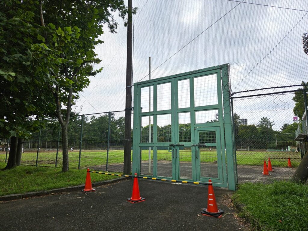 猿江公園野球場で運動会開催