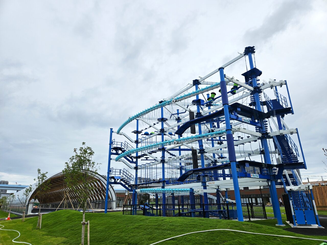 有明livedoor URBA SPORTS PARKのロープアスレチック