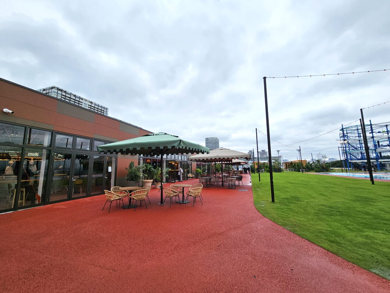 有明livedoor URBAN SPORTS PARKの外観