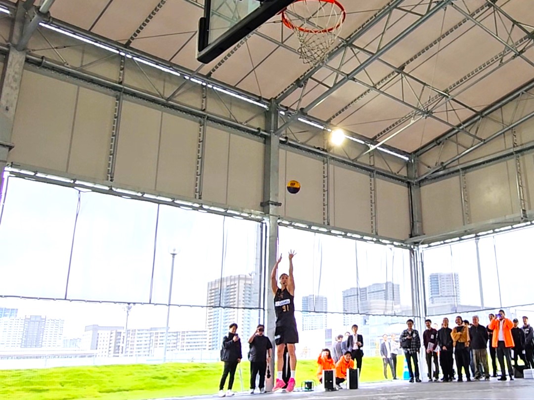有明livedoor URBAN SPORTS PARKの3x3バスケットボールコート
