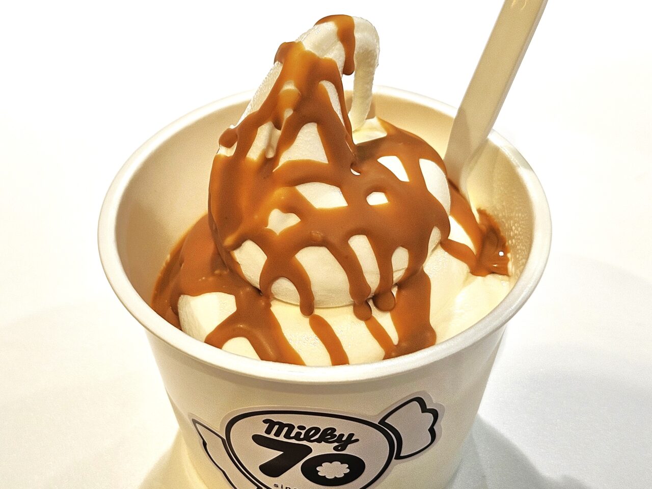 milky70 since1951 スナモ店のソフトクリーム