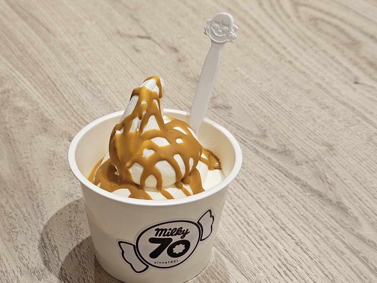 milky70 since1951 スナモ店のソフトクリーム