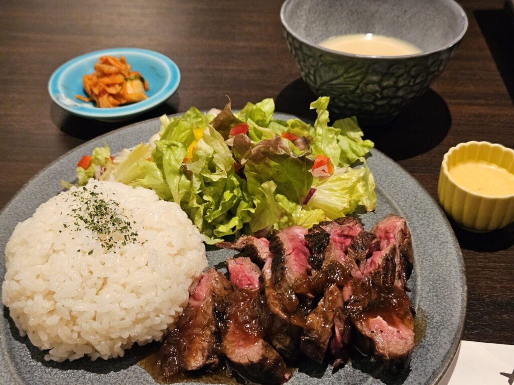 和牛焼肉なんぎょうのランチ