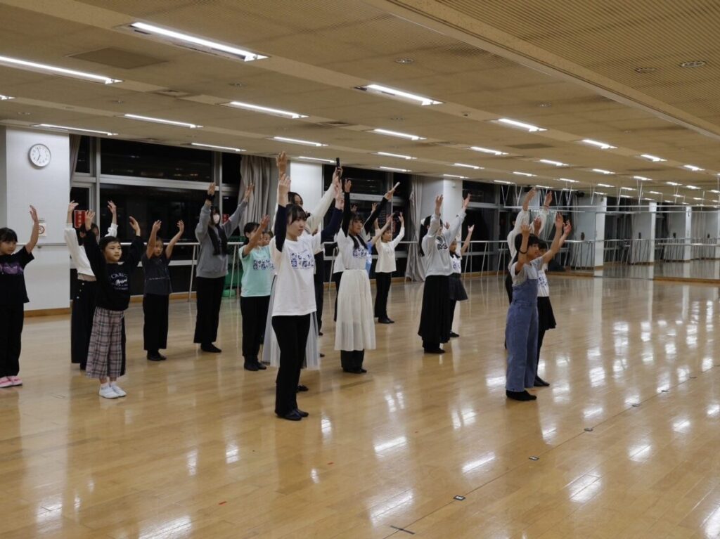 児童劇団「大きな夢」有明こどもミュージカル 第2回公演夜空の虹の練習風景