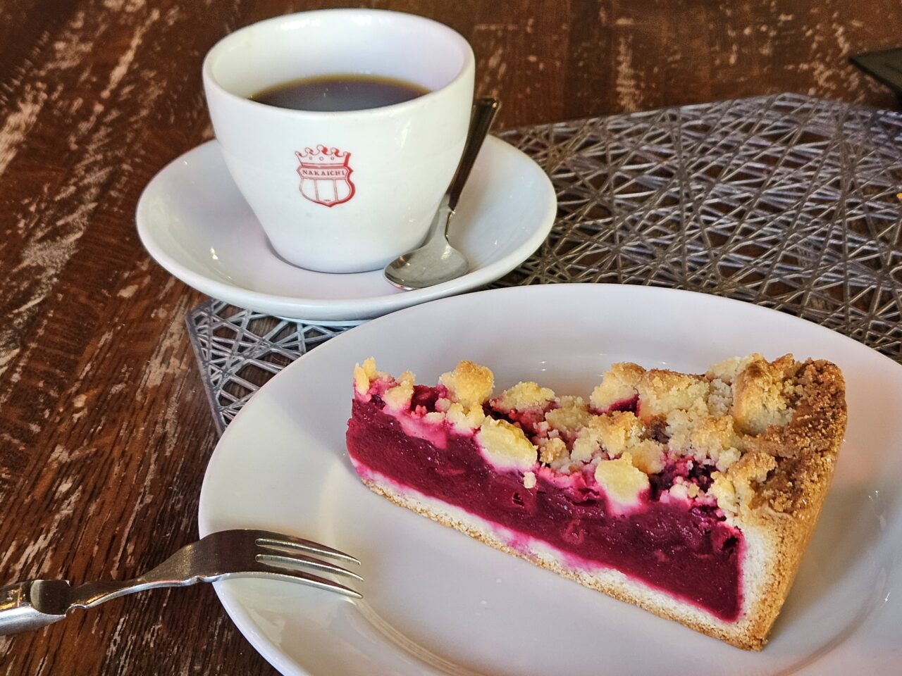 閉店するナカイチ珈琲のケーキ