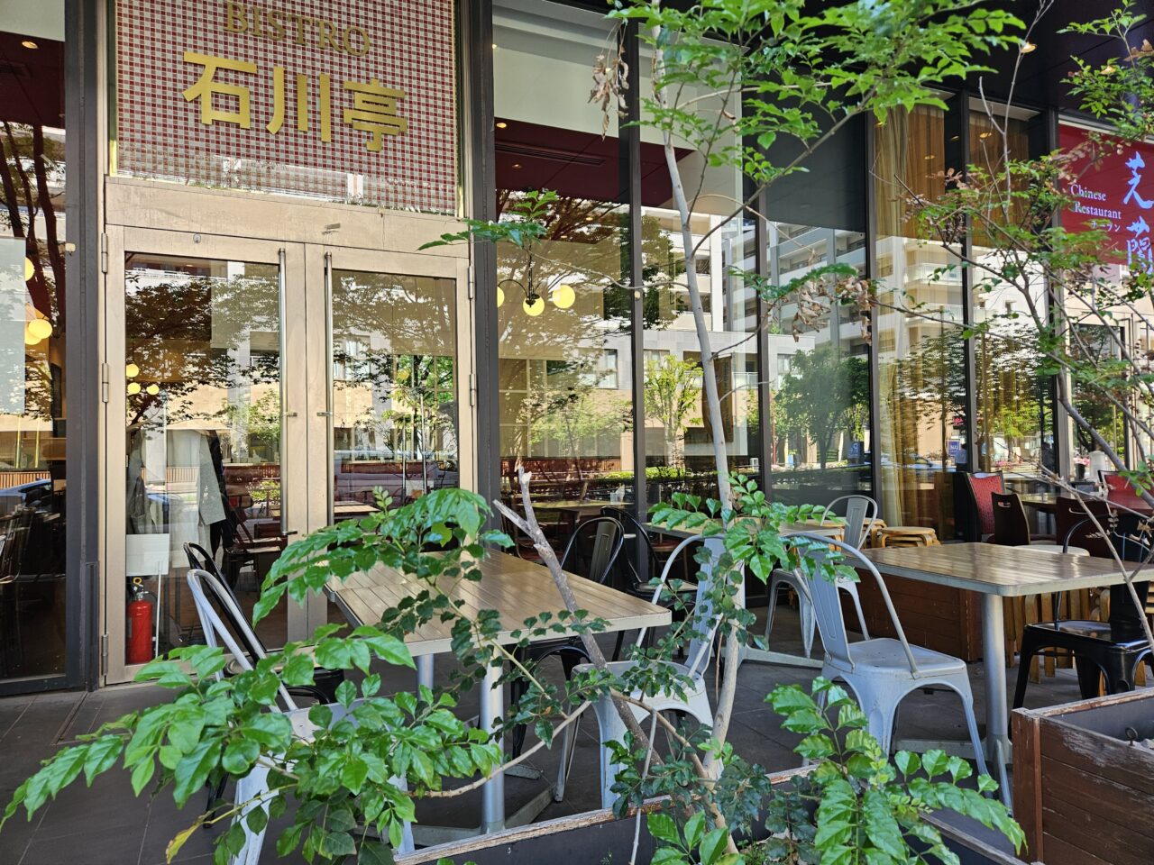 ビストロ 石川亭 豊洲フォレシア店でテラスランチ