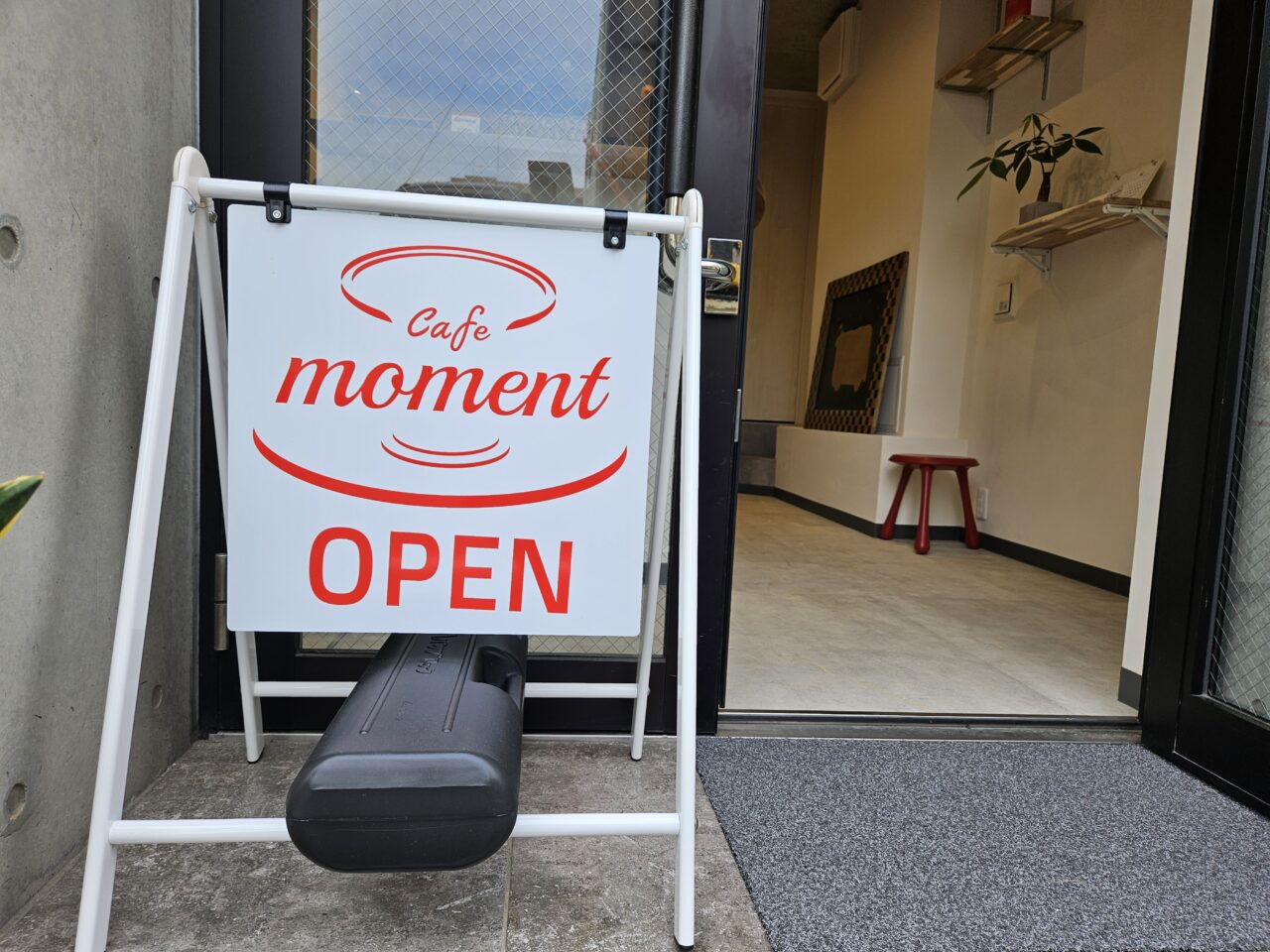 4月にオープンしたカフェmoment