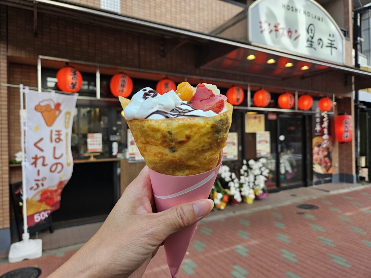 豊洲駅前にほしのくれーぷがオープン