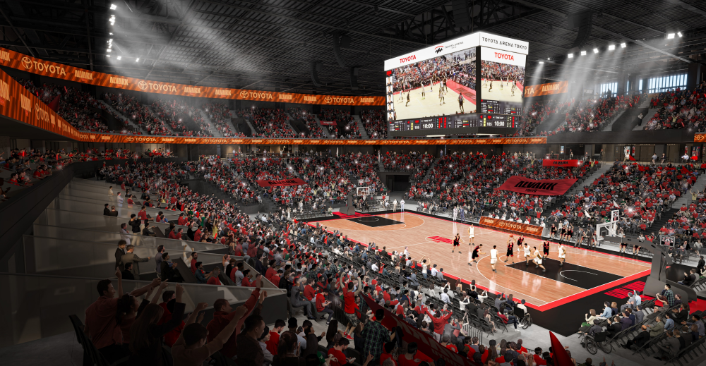 「TOYOTA ARENA TOKYO」の開業日が決定