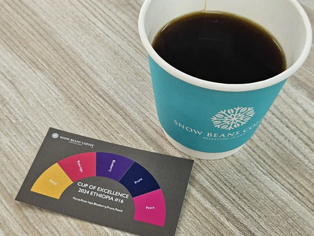 SNOW BEANS COFFEE River Sideの品評会受賞コーヒー