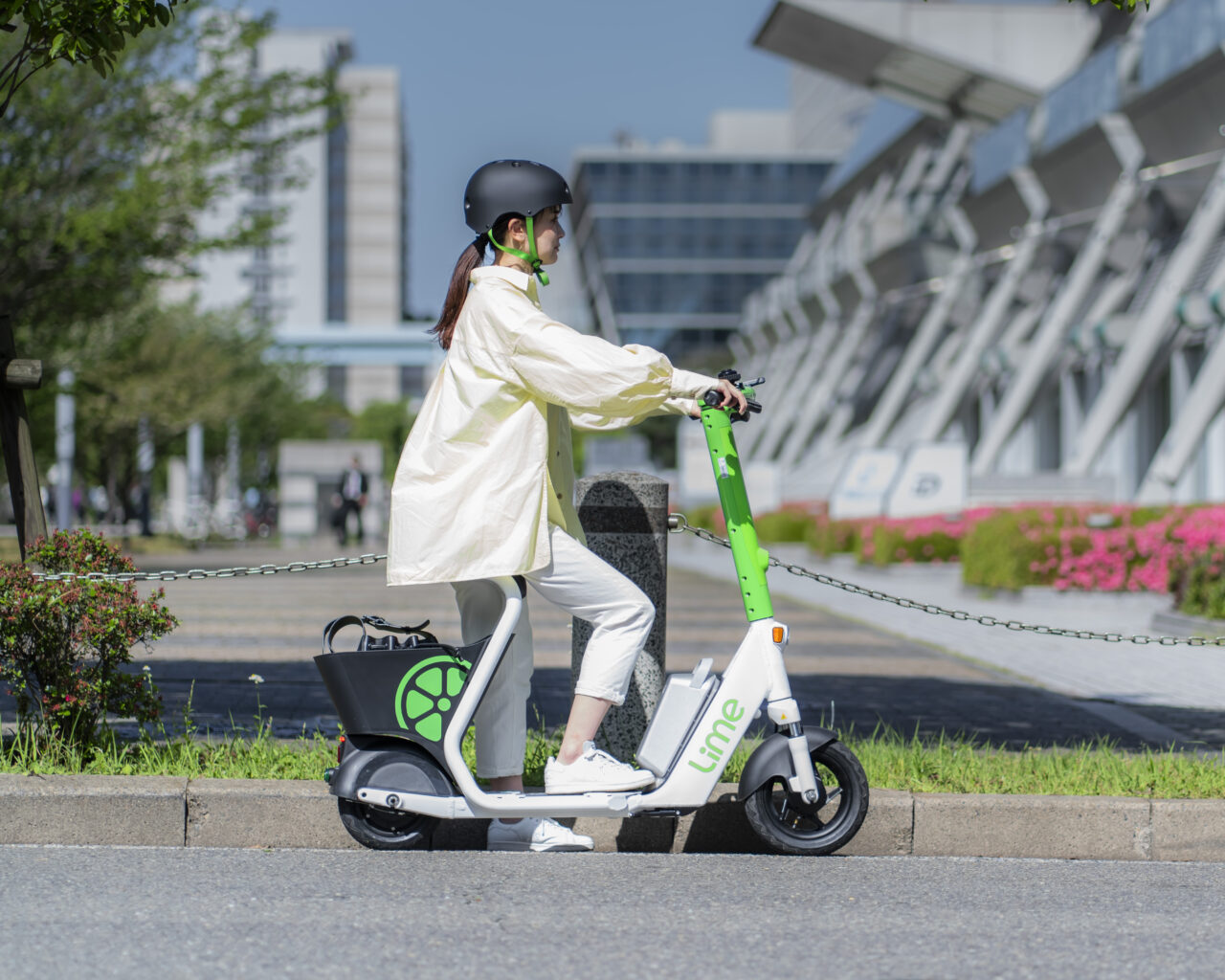 イオン東雲店にLimeポートが新設