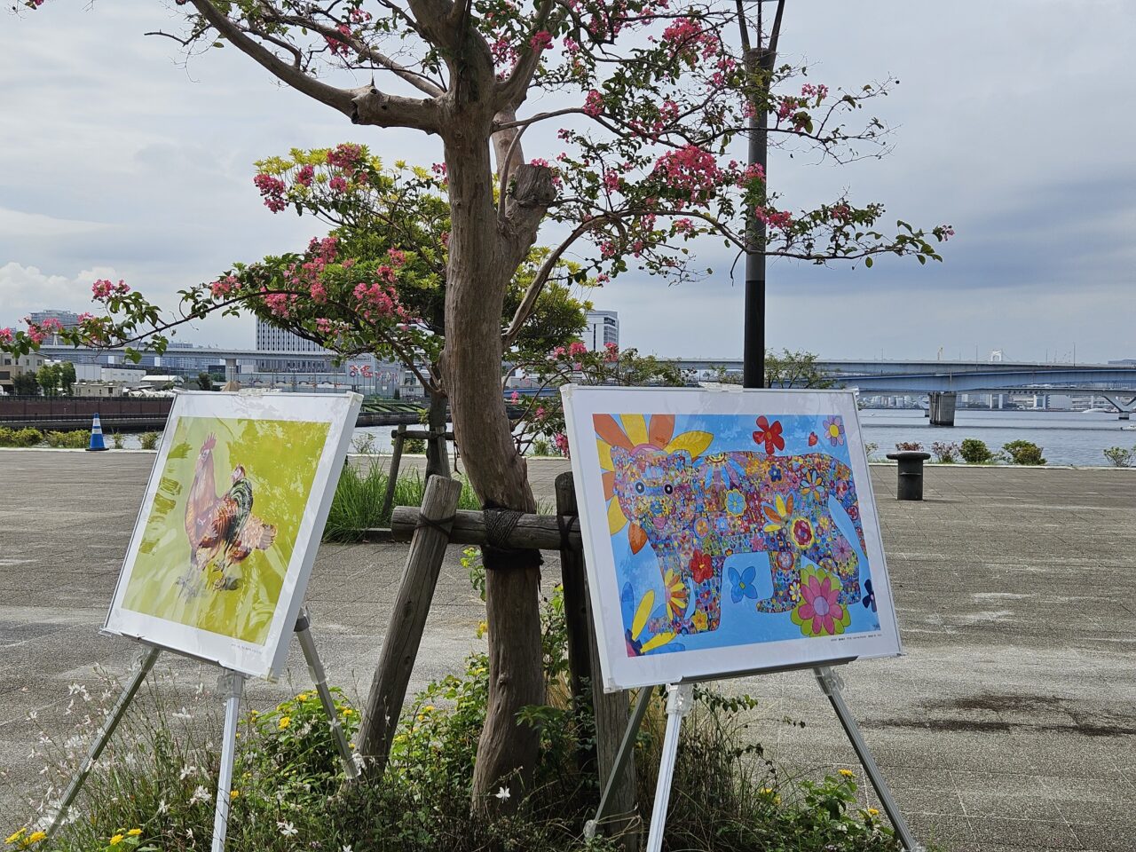 アートパラ深川のプレイベントが豊洲で開催中