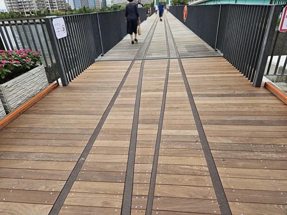 旧晴海鉄道橋が遊歩道で開通