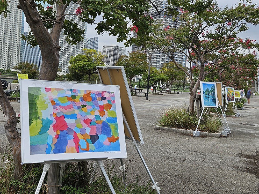 アートパラ深川のプレイベントが豊洲で開催中