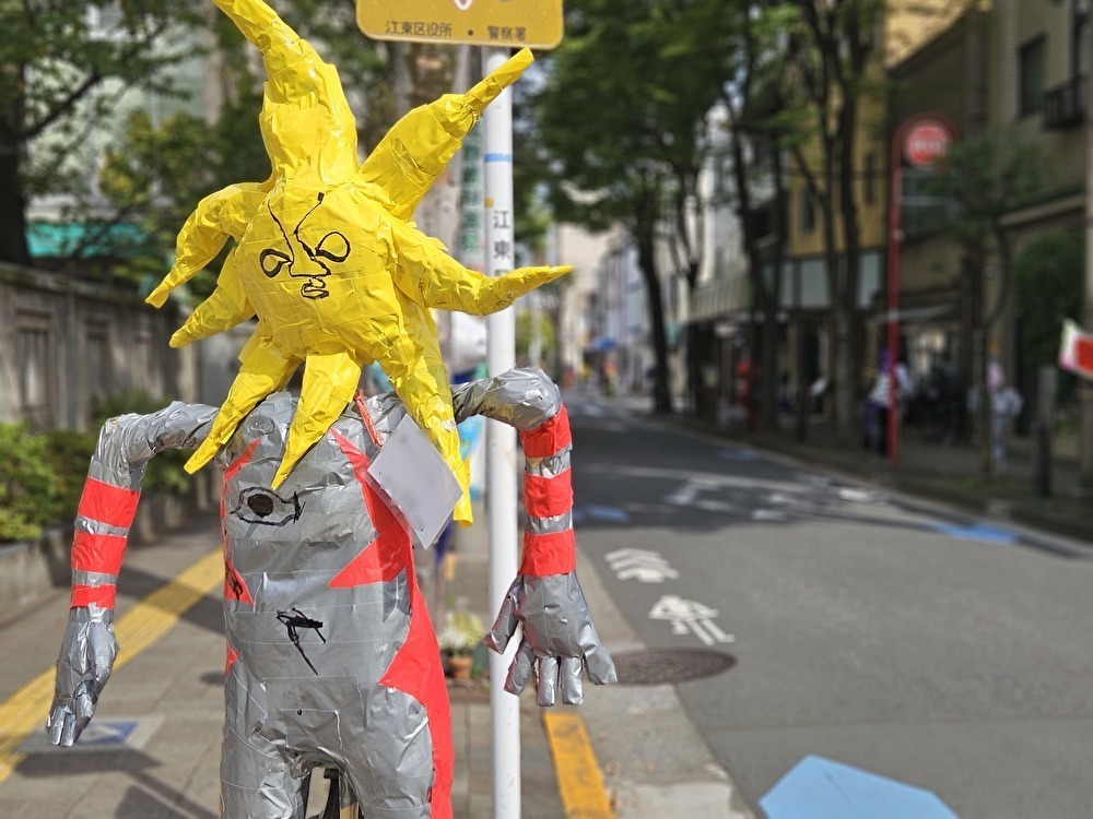 「第28回かかしコンクール」が開催中