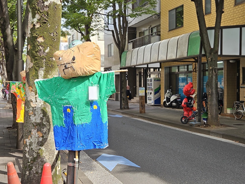 「第28回かかしコンクール」が開催中