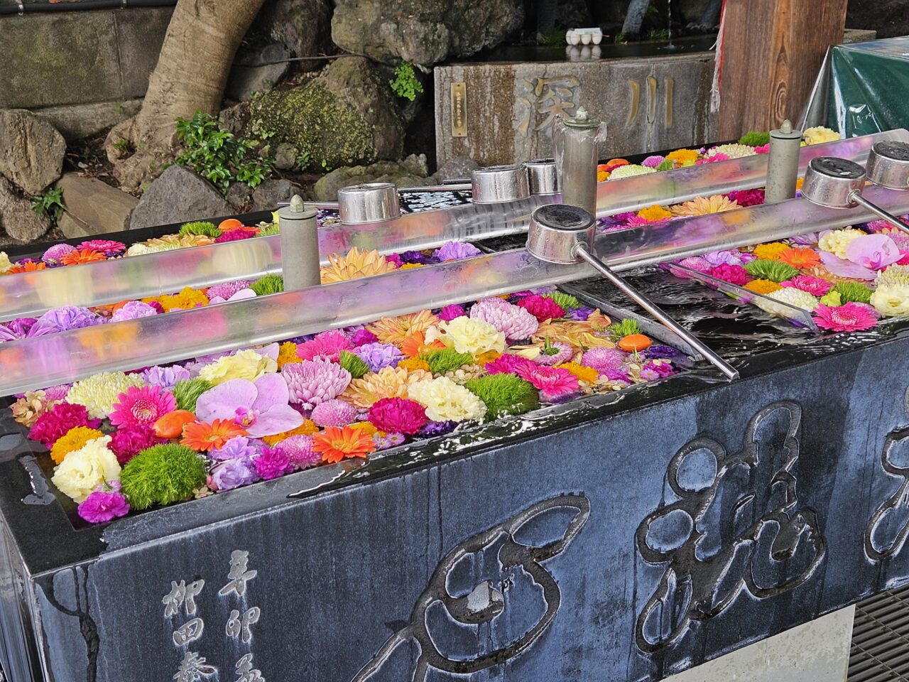 深川花手水2025 秋が開催中