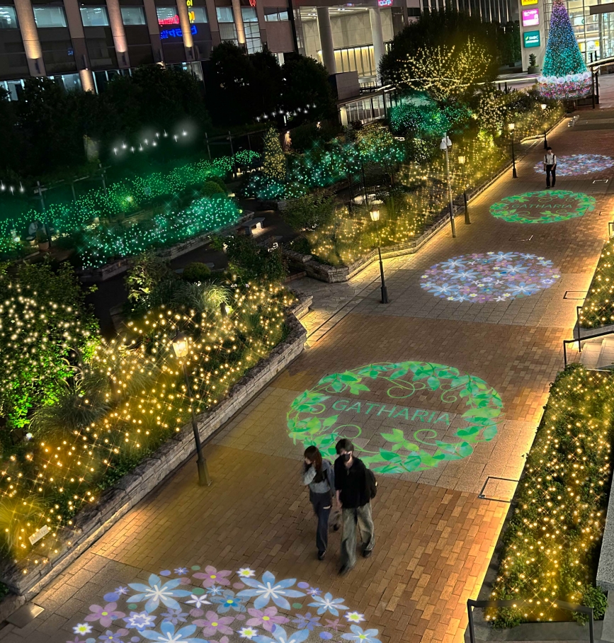 深川ギャザリアのクリスマスイルミネーション2025