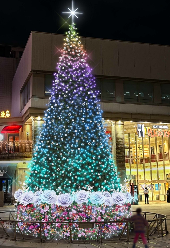 深川ギャザリアのクリスマスイルミネーション2025