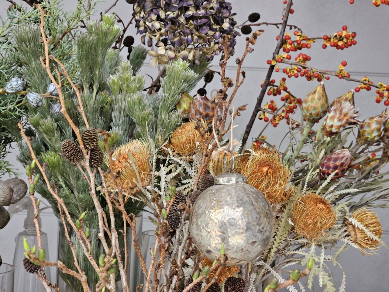 生花店「youq」のクリスマスリース