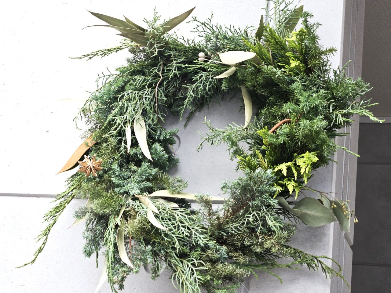 生花店「youq」のクリスマスリース