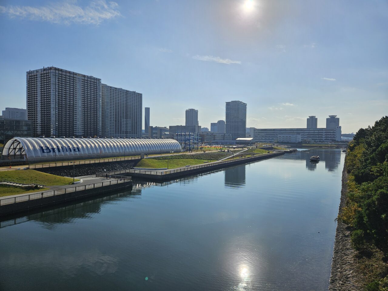 有明親水海浜公園の西入江工事