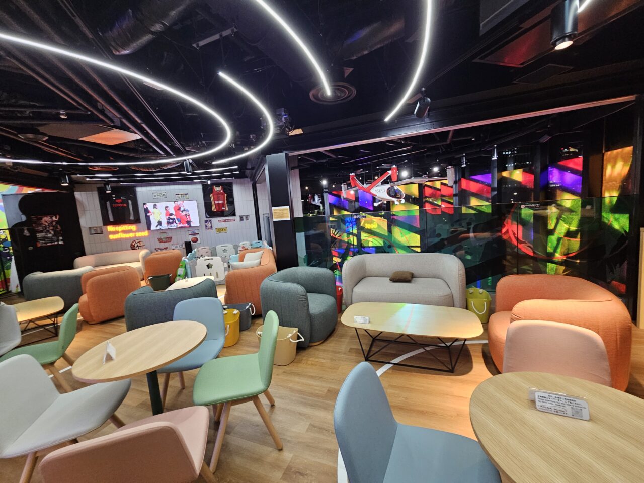 ARENA MIRAIEカフェにキッズスペースが登場