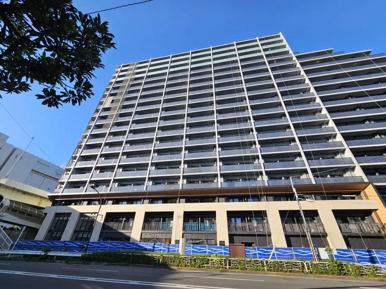 江東区塩浜2丁目計画の新築マンション工事