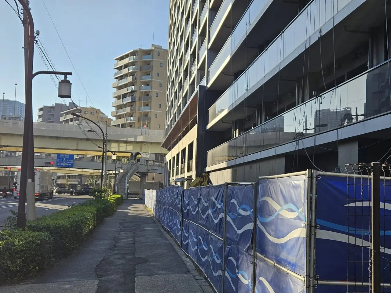 江東区塩浜2丁目計画の新築マンション工事