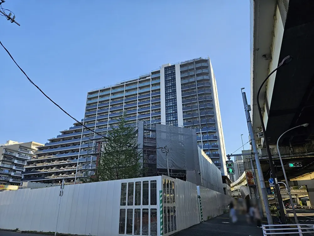 江東区塩浜2丁目計画の新築マンション工事