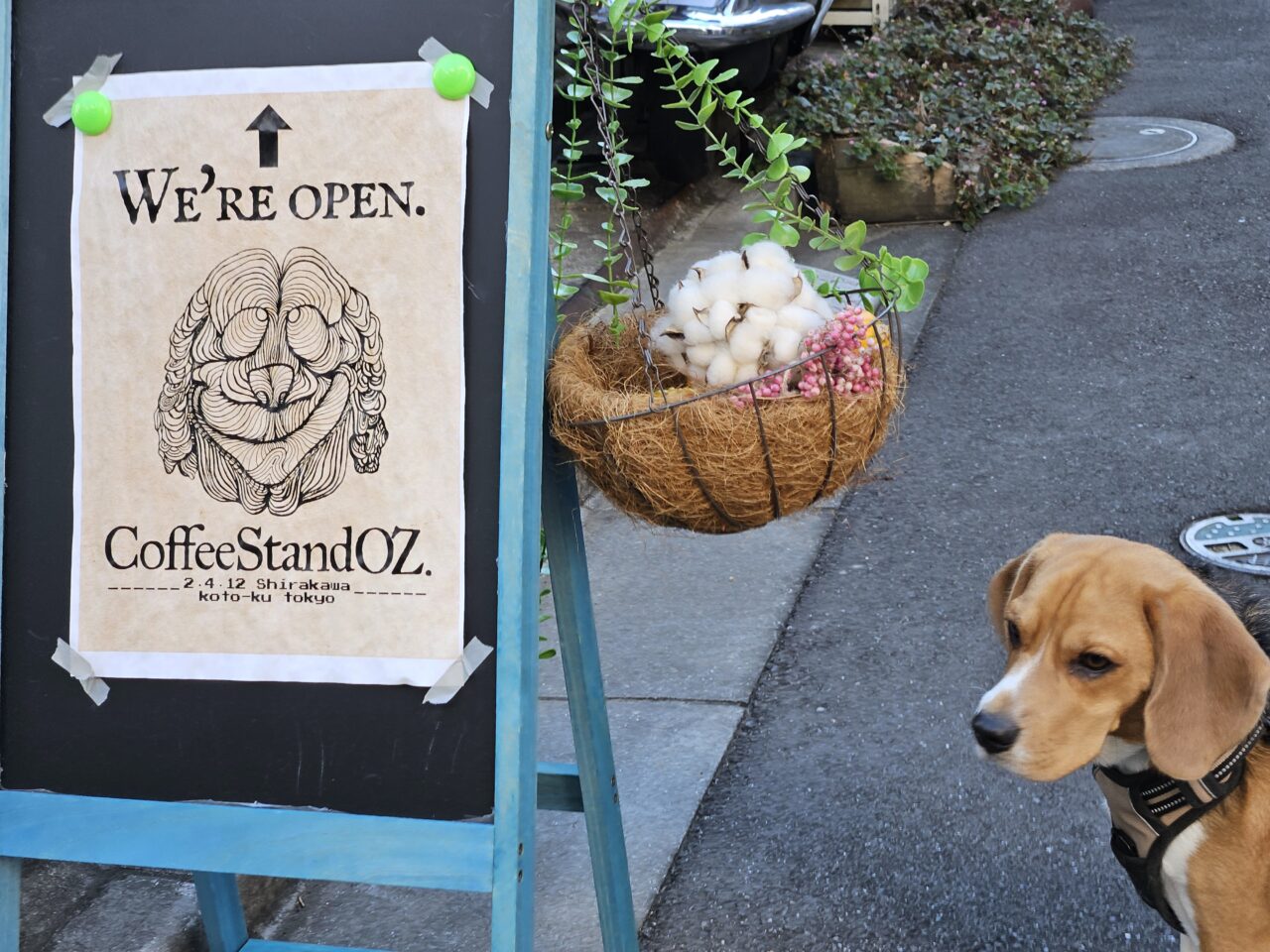 清澄白河のコーヒースタンドOZ
