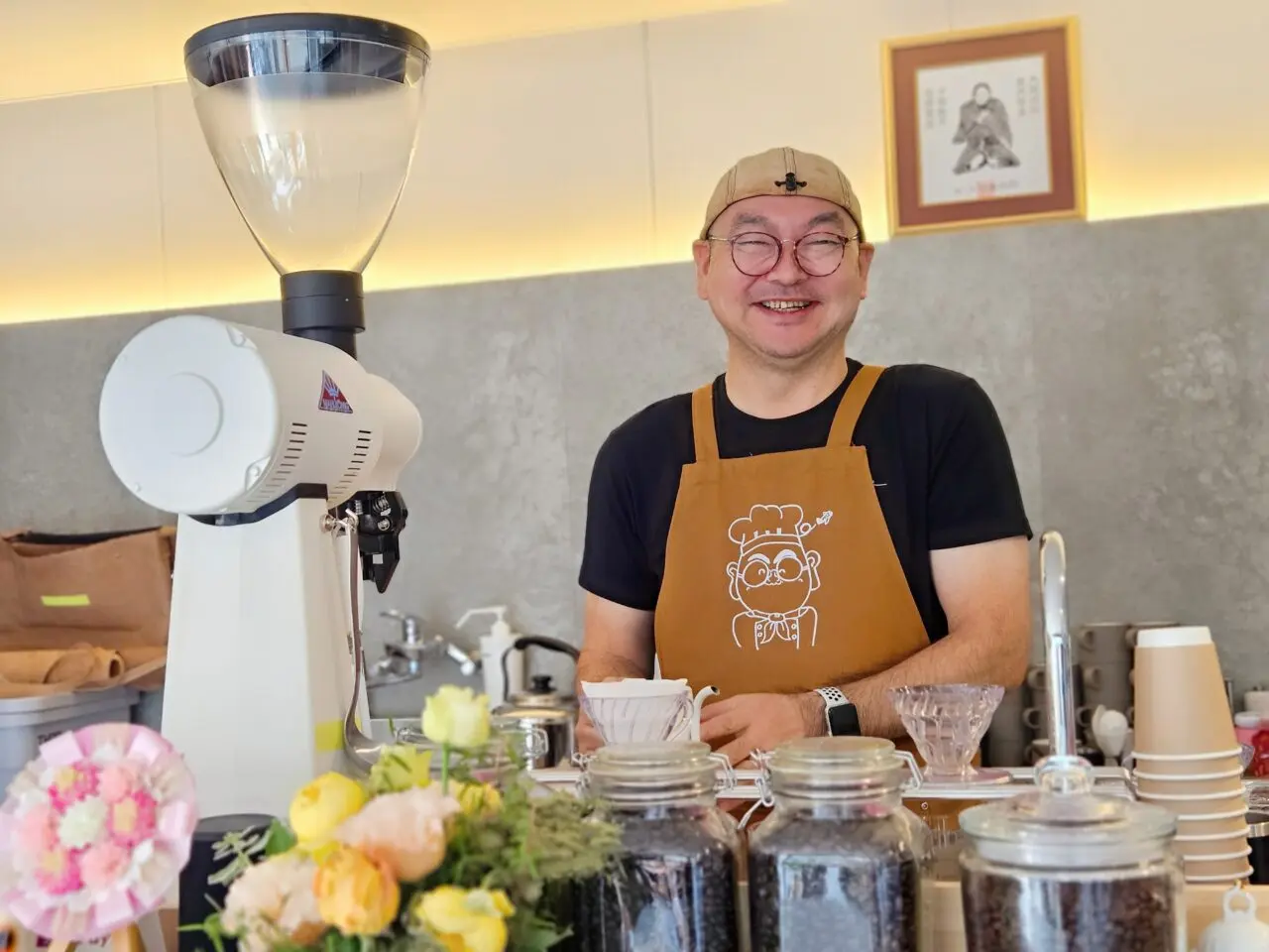 11月にオープンした深川和倉珈琲焙煎所