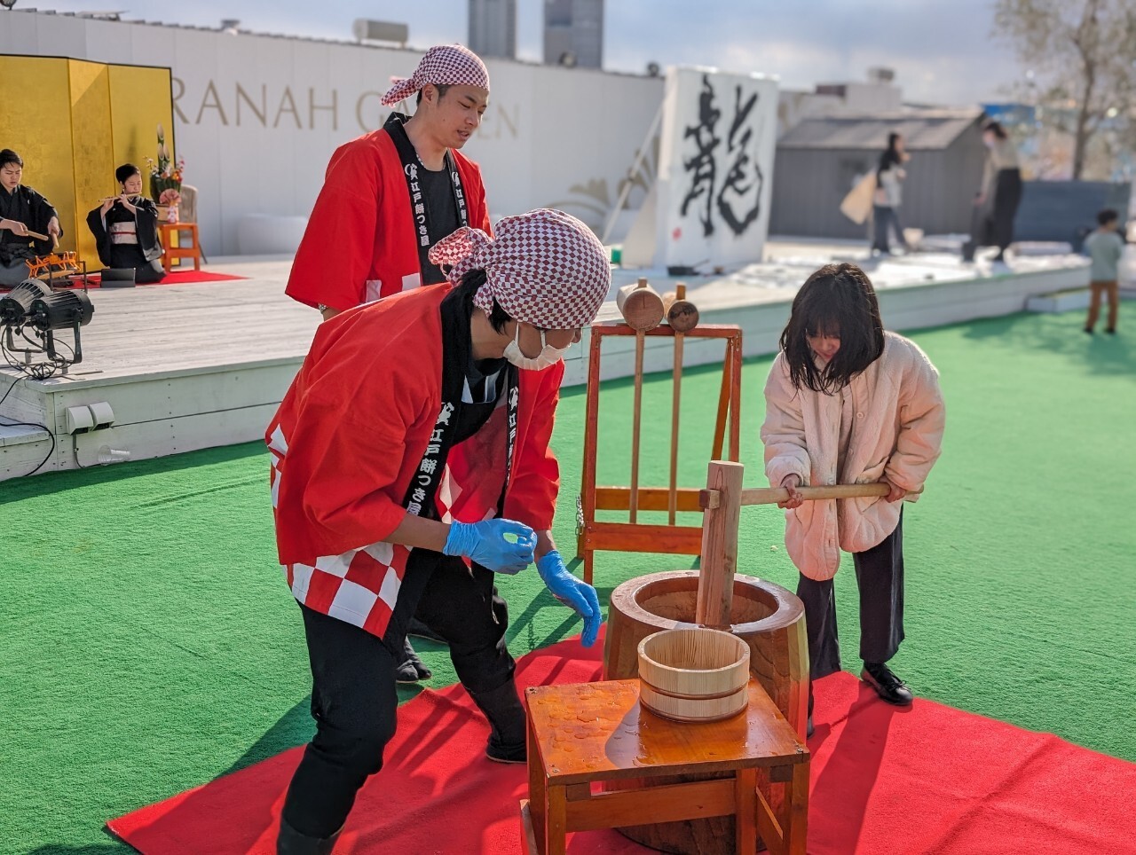 キラナガーデン豊洲で新春イベント