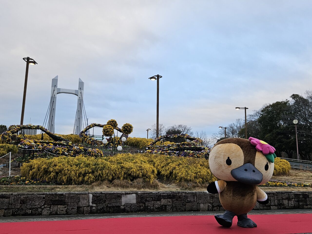 花と光のムーブメントが木場公園で開催