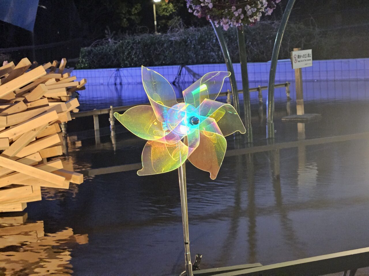 花と光のムーブメントが木場公園で開催