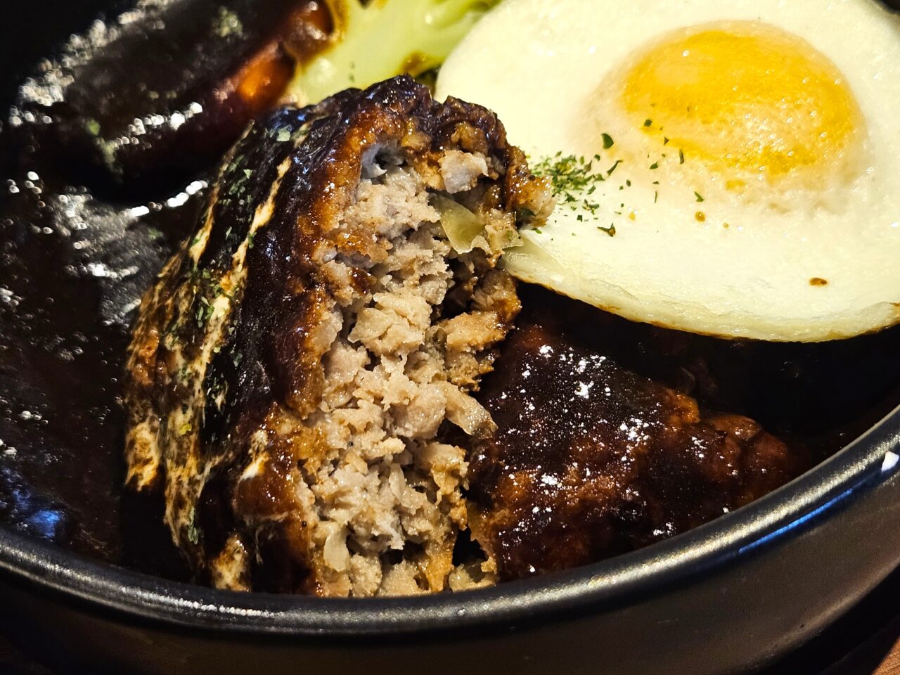 洋食屋伊勢十 有明ガーデン店のハンバーグ定食