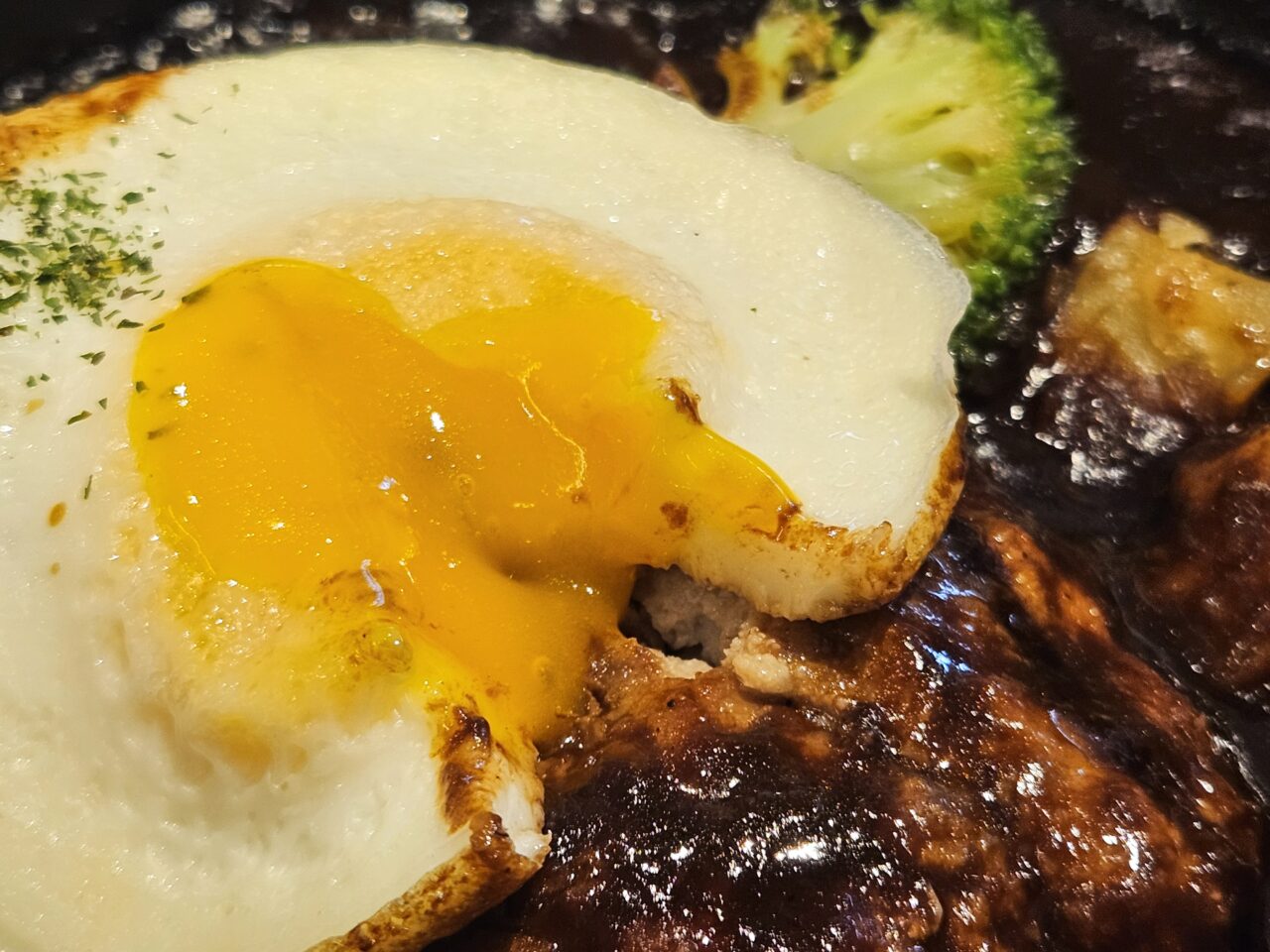 洋食屋伊勢十 有明ガーデン店のハンバーグ定食