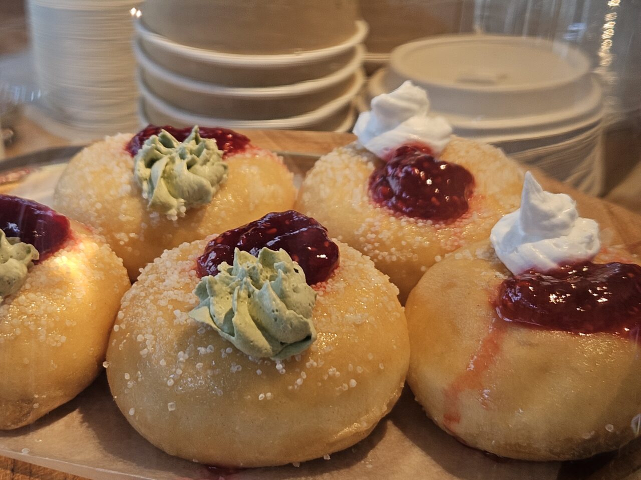 よりみちスタンドの抹茶ラテ