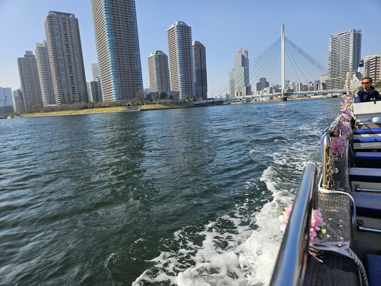 お江戸深川さくらまつりのお花見クルーズ