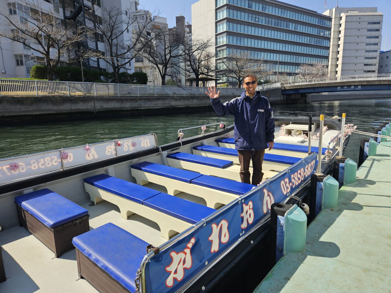 お江戸深川さくらまつりのお花見クルーズ
