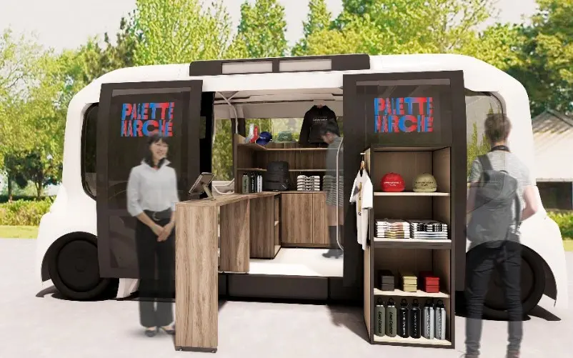 PALETTE RIDEが「100％ドラえもん＆フレンズ in 東京」に合わせて特別運行