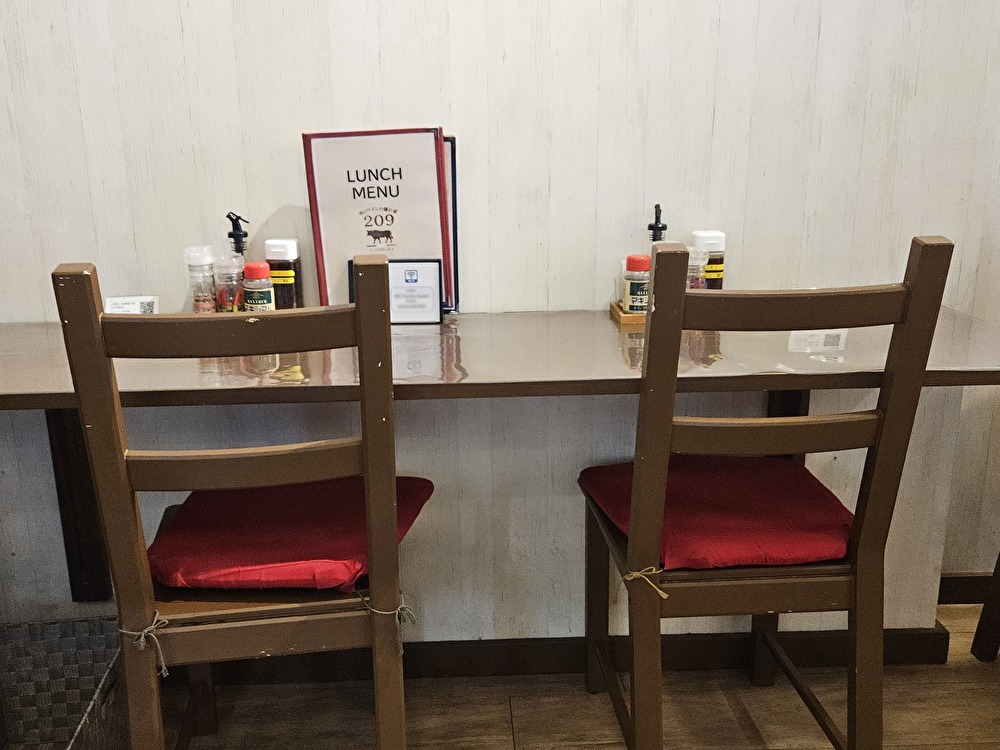 肉とワインの隠れ家 209 ICHIMURAのランチ