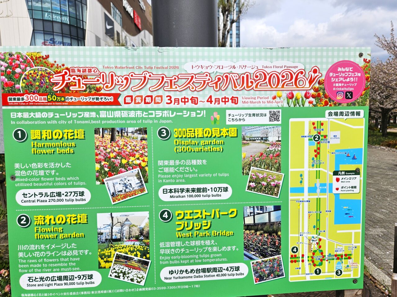 臨海副都心チューリップフェスティバル2026
